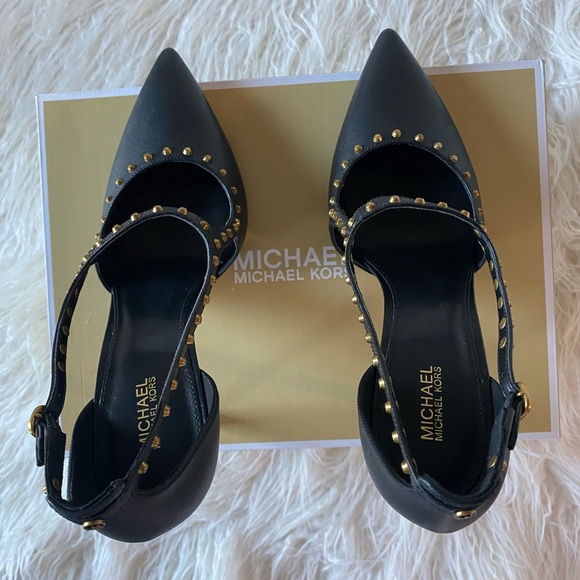 NWT 🔥 MICHAEL Michael Kors Ava Pump - Size 9.5 - Black - Picture 8 of 10